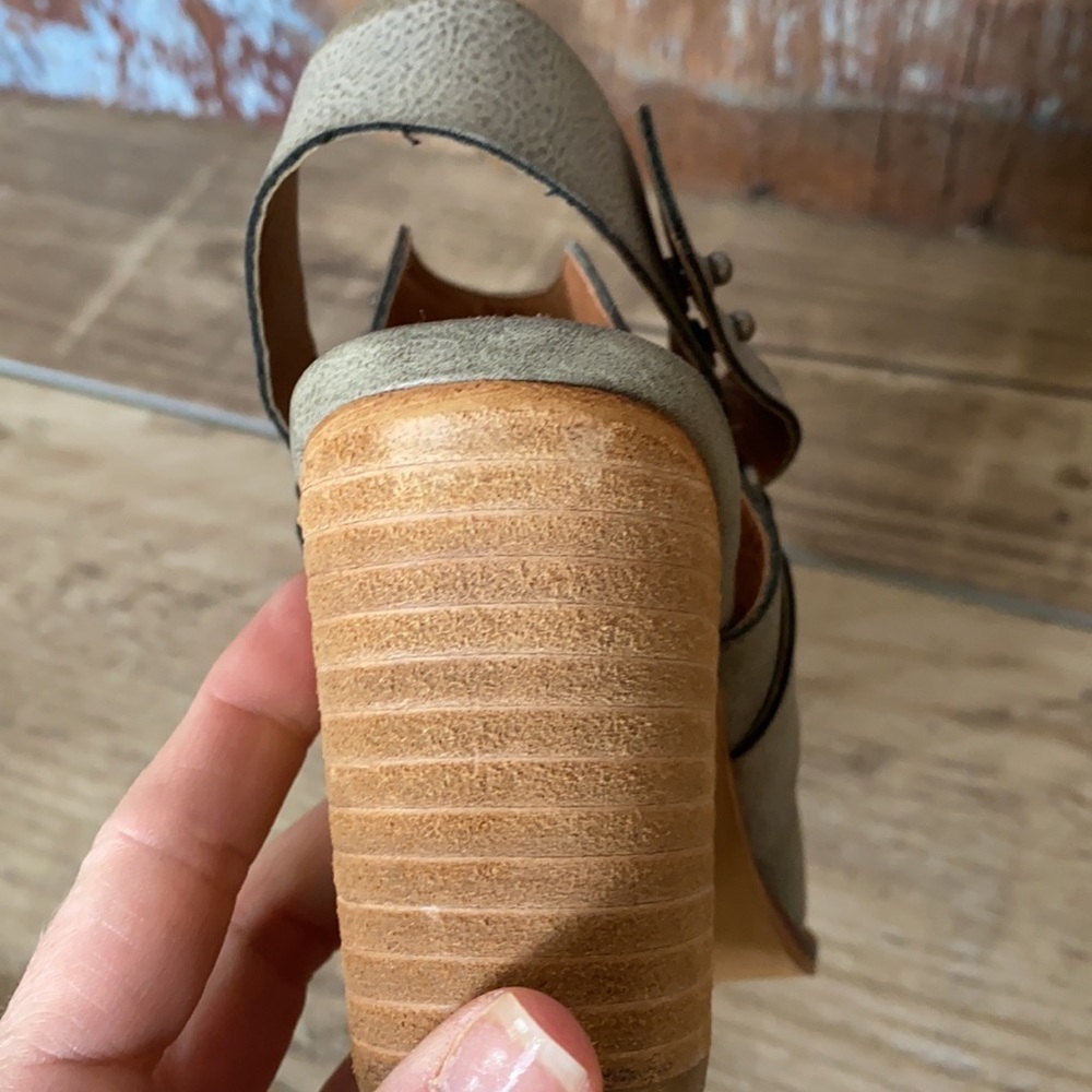 Mi.iM Gray Philomena Heeled Buckle Store Bootie - Picture 11 of 11